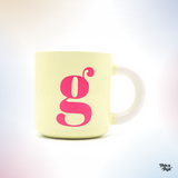 This & That Your Coffee Mug Single Letter