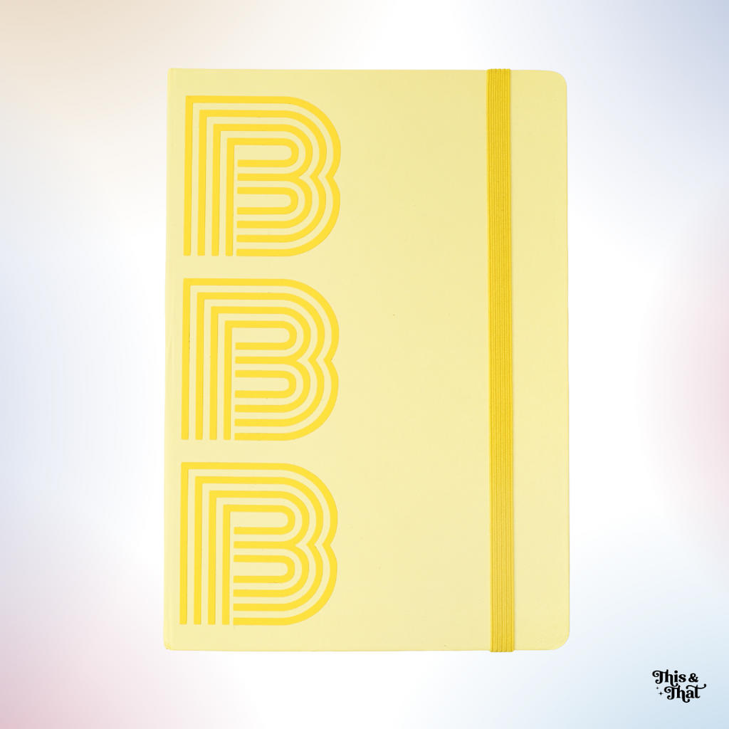 This & That Your Notebook Letter Pattern