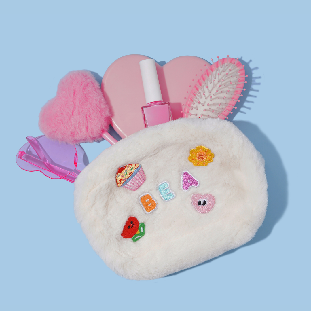 Personalized Fluffy Pouch