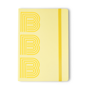 Minimalist Monogram Notebooks