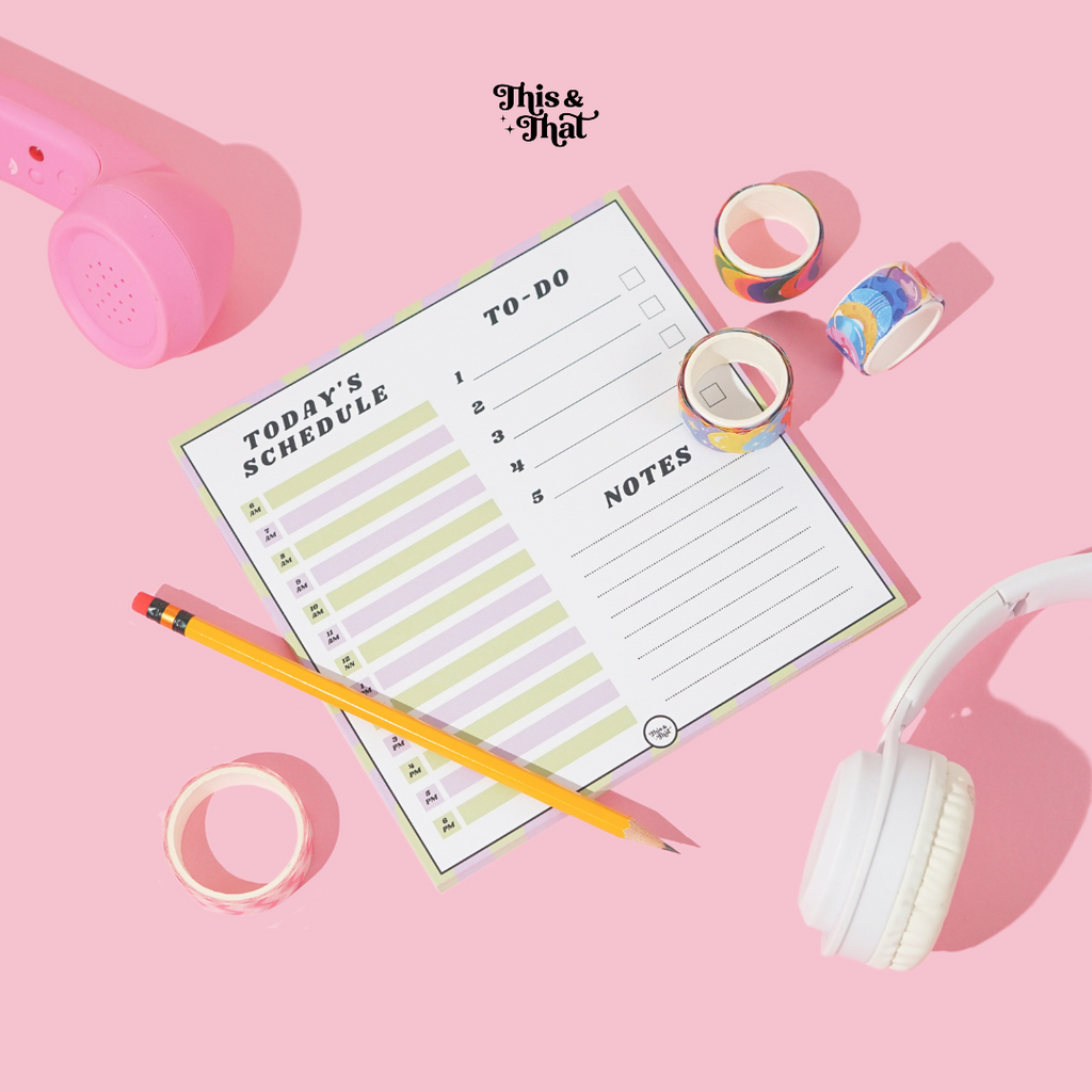Daily Essential Notes Daily Essentials Notepads– This and That