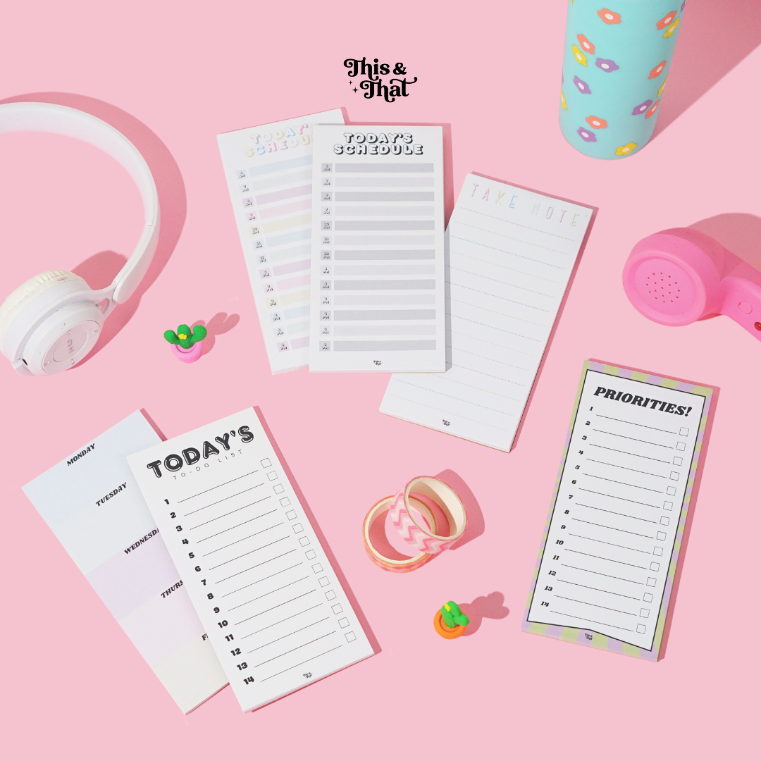 Bright Days Notepads