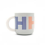 Letter Pattern Pastel Mugs