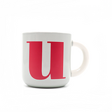 Single Letter Coffee Pastel Mugs