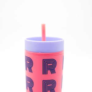 Tumbler Letter Pattern