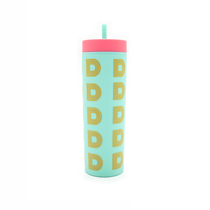 Tumbler Letter Pattern