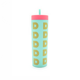 Tumbler Letter Pattern